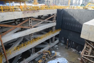 武汉新世界中心三期项目基坑支撑...
